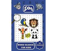 Zoo Word Search Book: Word Search With Zoo Related Words | 6x9 inches, 110 pages | 55 Puzzles | Great Gift For Vacations, Holidays And Free Times