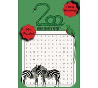 Zoo Word Search Puzzle Book: Word Searches with easy-to-read print about zoos, exotic animals, native animals, wild animals and more | 7*10inches, 200 ... and free times| for adults and seniors