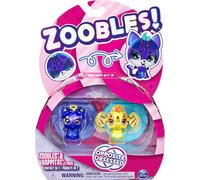 Zoobles 2-Pack Animali Trasformabili Opposite Obsessed 2x Figurine + Accessori