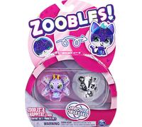 Zoobles 2-Pack Animali Trasformabili Opposite Obsessed 2x Figurine + Accessori