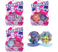 Zoobles, Opposite Obsessed-Confezione da 2 Figure da Collezione trasformabili e Accessori Happitat (Stile può variare), Giocattoli per Bambini per Ragazze dai 5 Anni in su, 6061774