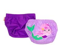 Zoocchini Costumino Contenitivo Sirenetta - Pacco da 2 - 12 - 24m