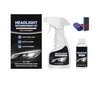 zoocco 2026 Upgraded Headlight Restoration Kit, Car Headlight Cleaner And Restorer Kit for Yellow Haze Oxidation, Headlights Refurbishment for all Vehicles (1 PCS)