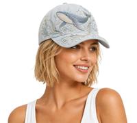 zoocco 3D Ocean Creatures Embroidery cap (Whale)