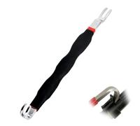 zoocco Automotive Electrical Terminal Connector Separator Removal Tool, Durable Carbon Steel Connector Removal Tool for Car Wiring Harness, Mechanic, DIY Auto Repair (Black)