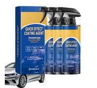 zoocco Car Coating Spray Quick Effect Coating Agent for Car Paint Shine Protection Scratch Repair & Easy Polishing (3 Pcs)