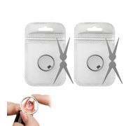 zoocco Circle Cat Eye Magnet, New Ring-Shaped Cat Eye Magnet for Nails, DIY Nails at Home for Beginners & Nail Artists (2 PCS)