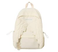 zoocco Cute Backpack with 3D Padded Angel Wings (White)