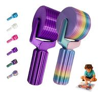 zoocco Diamond Painting Roller, Smooth Pressing Diamond Painting Roller Tool for Rhinestone Embroidery, Detachable Art Tool for Patient DIY Craft Lovers (Purple)