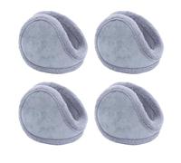 zoocco Ear Muffs for Winter, Behind-the-Head Ear Warmers, Lightweight Windproof for Men Women Running Commuting Outdoor (Gray)