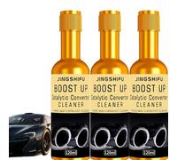 zoocco Engine Catalytic Convertor Cleaner - Catalytic Converter Cleaner, 120ml Exhaust System Pipe Carbon Removal Cleaners (3 PCS)