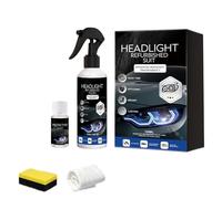 zoocco Headlight Restoration Kit, Restores Clarity & Brightness for Foggy, Cloudy, Oxidized Headlights, Suitable for all Vehicle Types (1 PCS)