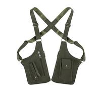 zoocco Heritage Shoulder Bag Men, Classic Shoulder Satchel, Adjustable Lightweight Travel Work Bag (Army Green)