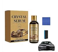 zoocco Nano Ceramic Crystal Coating Agent (100ml) - Quick Hydrophobic Spray for Car Paint Glass Plastic, Dust-Proof Detailing, Long Lasting High Gloss Protection, Interior Exterior Use (1pc)