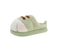 zoocco Pantofole, Cat Paw Slippers for Women, Cute Animal Plush Shoes, Cozy Soft Warm Cat Slippers for Girls Teens Adults (Green,36.5)