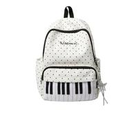 zoocco Piano Backpack Polka Dot (White)