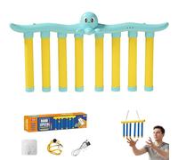 zoocco Reflex Game Falling Sticks, Reflex Drop Sticks Challenge Game, Boost Reaction Time Training & Hand-Eye Coordination for Adults (D)