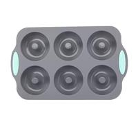 zoocco Silicone Donut Mold - Donut Pan, Flexible Silicone Mold It Can Be Used to Make All Kinds of Delicious Food It Can Be Used In A Deep Fryer, Oven or Microwave Oven (D)