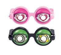 zoocco Winking Glasses with Interactive Blink Action, Winking Eye Glasses for Parties, Holiday Shows, Photo (EE)