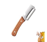 zoocco Zero Snag Wooden Kitchen Tool, Multifunctional Vegetable Peeler for Potato Fruit Pumpkin (1 PCS)