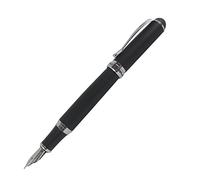 Zoohot Penna stilografica Jinhao 750 media pennino penna di lusso cinese (Nero)