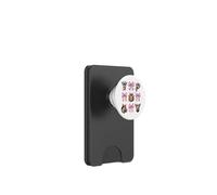 Zookeeping Zookeeper Animali Selvaggi Ragazza Coquette Bow Rosa Mamma PopSockets PopWallet per MagSafe