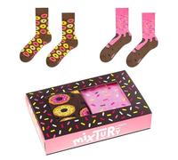 ZOOKSY - Calze Estivi Colorate per Uomo Donna 2 Paia MixTury I In Scatola Perfetti per Essere Regalati I Calzini lunghi in Cotone I Calzini Unisex Fantasia