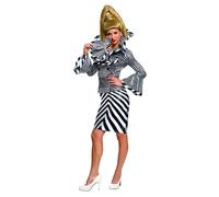 Zoolander 2 Alexanya Costume Per Adulti Nero E Bianco Taglia Media