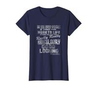 Zoolander Is There More To Life Quote Maglietta, Donna, Navy, S