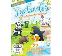 Zoolieder - 22 lustige Tierlieder für Kinder zum Mitsingen [DVD]