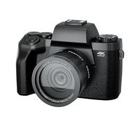 Zoom 16X Fotocamera DSLR Da 64 MP For La Fotografia Messa A Fuoco Automatica Videocamera Digitale 4K 60FPS Videocamera SLR Touch Screen Da 4,0 Pollici(With 64G SD Card)