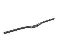ZOOM Aluminium, MTB Rise Manubrio in Alluminio Altezza 20 Mm Tinta Unita, Nero Opaco, 20/780 mm
