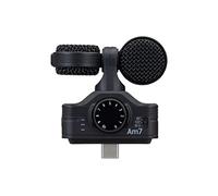 Zoom - AM7 - Microfono stereo per Android, stereo mid-side, capsula girevole per l'allineamento con la fotocamera, per la registrazione di audio per musica, video, interviste e altro ancora