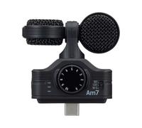 ZOOM AM7 MS Microfono Stereo USB-C Android Smartphone Audio Video Record Vlog