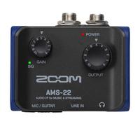 Zoom AMS-22 Interfaccia audio per registrazione e streaming 2-In 2-Out