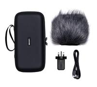 ZOOM APH-5s - Set di accessori per registratore portatile H5studio, parabrezza, custodia per il trasporto e alimentatore USB-C per registrazione audio mobile, versione UK