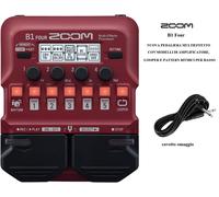 Zoom - B1 FOUR - pedaliera multieffetto, amp-simulator per basso