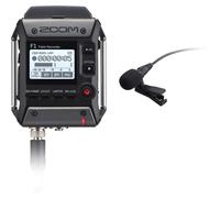 Zoom F1-LP - Registratore da campo a 2 tracce + microfono Lavalier - Nouvo
