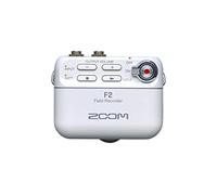 Zoom - F2/W - Lavalier Registratore compatto da cintura, registrazione float a 32 bit, senza clipping, audio per video, registrazioni su SD e alimentazione a batteria con microfono lavalier incluso