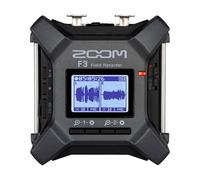 Zoom F3 Field Recorder 2 canali ingresso 32 bit registrazione float nero