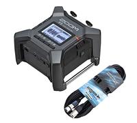 Zoom F3 Multitrack Field Recorder + cavo keepdrum XLR