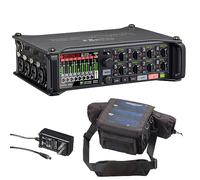 Zoom F8n Pro - Set registratore multitraccia a 8 ingressi e 10 tracce con custodia protettiva Zoom PCF-8N, 2 pezzi