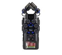 Zoom - H6Studio registratore 6 piste 32 bit 192 kHz modo 16/24 bit, gain, limitatore, capsula XYH-5e membrana larga, compatibile con SSH-6e e EXH-6e, interfaccia audio Mac, Pc, iOS, Android