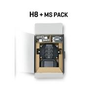 Zoom H8 Handy Recorder MS Pack Limited Special Edition | Bundle H8 con capsule microfoniche XYH-6 e MSH-6 in argento | Adatto per una vasta gamma di situazioni di registrazione | Nero e argento
