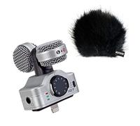 Zoom iQ7 - Microfono stereo medio per dispositivi iOS + protezione antivento Keepdrum WSBK
