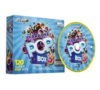 zoom karaoke - karaoke pop box 3 party pack - 120 songs (cd+g)