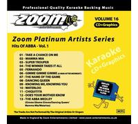 Zoom Karaoke - Zoom Karaoke CD+G - Platinum Artists 16: Abba