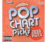 Zoom Karaoke - Zoom Karaoke CD+G - Pop Chart Picks 2016 - Part 4 [Card Wallet]