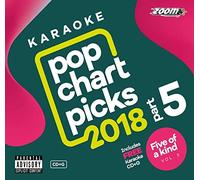 Zoom Karaoke - Zoom Karaoke Pop Chart Picks 2018 Part 5 + Five Of A Kind Vol. 3