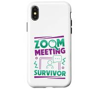 Zoom Meeting Survivor Custodia per iPhone X/XS